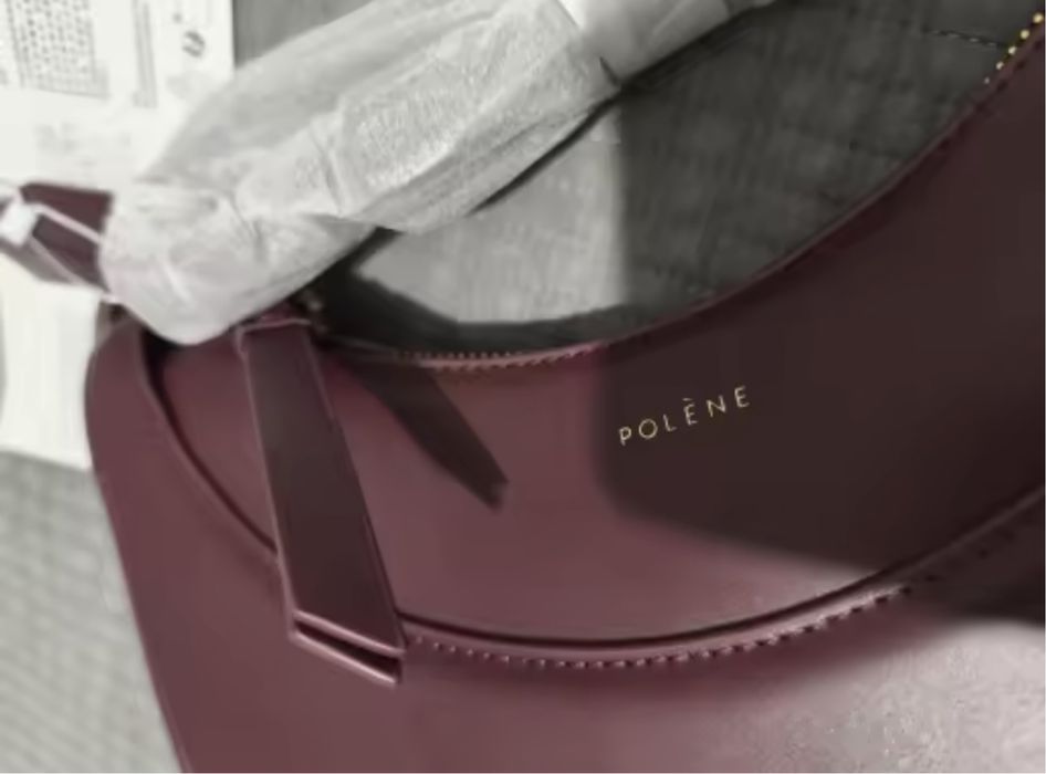Polene Дамска чанта бордо