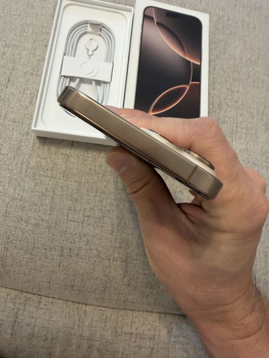 iphone 16 pro max 256gb desert titanium, impecabil, garantie!