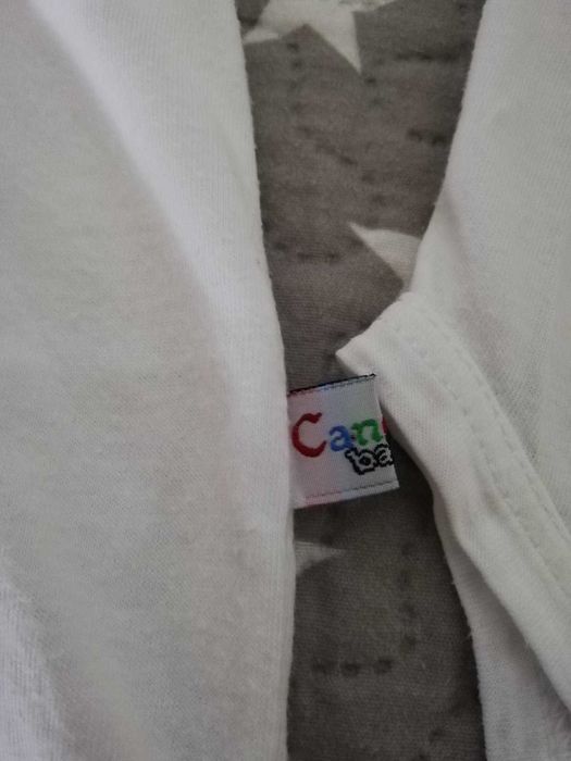 Лот бебешки бодита с къс ръкав 56 см. 8 части с подарък