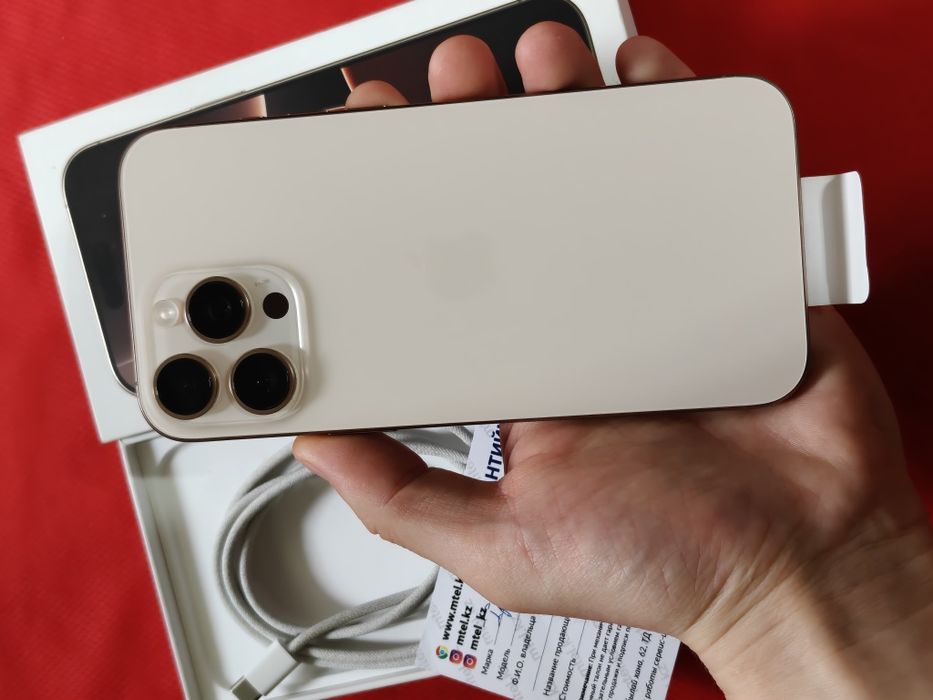 iPhone 16 Pro Max 256 gb akb 100