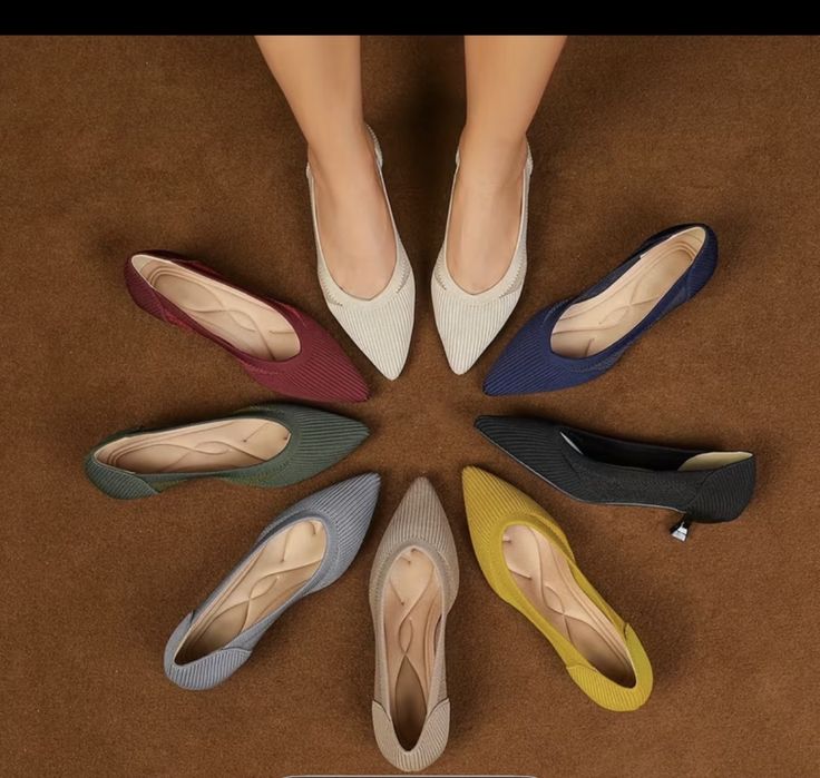 Туфли трикотажные