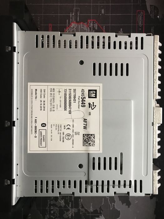 Магнитола Captiva 3 оригинал