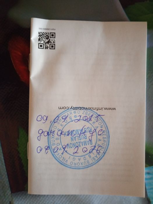 Infinix Smart 9 telefoni sotiladi. Garantiyasi bilan