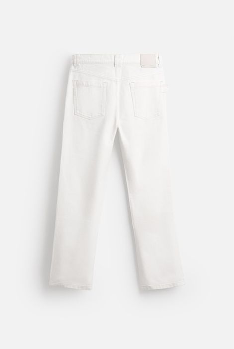 Джинсы белые