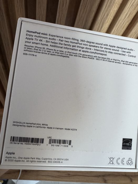 Vand Boxa HomePod Mini Apple