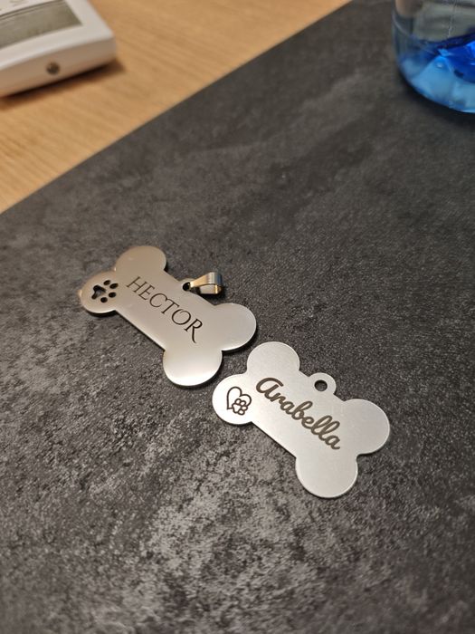 Гравирани медальони за домашни любимци ПРОМО цена до края на месеца