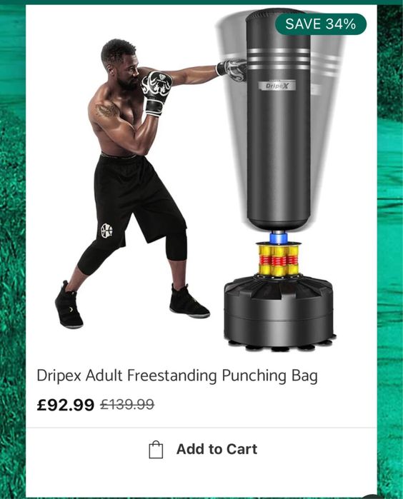 Sac de box.Atentie!! Se vinde doar sacul, fara aparat