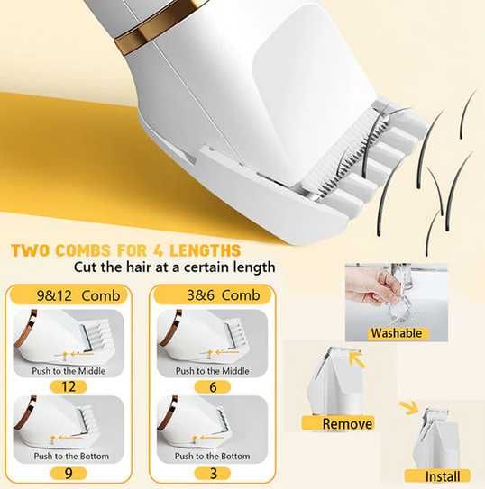 3-в-1 Електрическа бръсначка за брада, Подстригване, оформяне и грижа