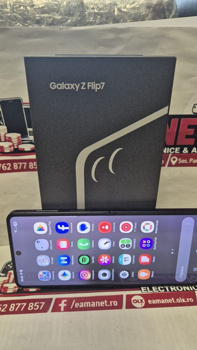 Samsung Galaxy Z Flip 7 512GB – 27 cicluri încărcare