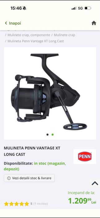 Mulineta PENN Vantage XT