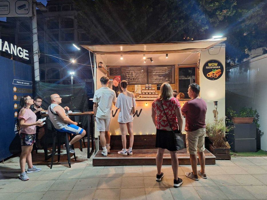 Каравана за търговия с храни