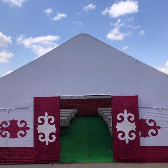 Палатка, аренда, ыдыс-аяқ