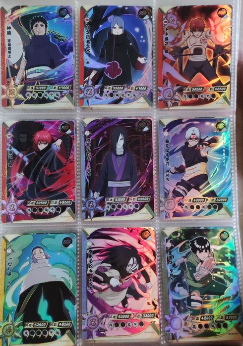Naruto kayou cards