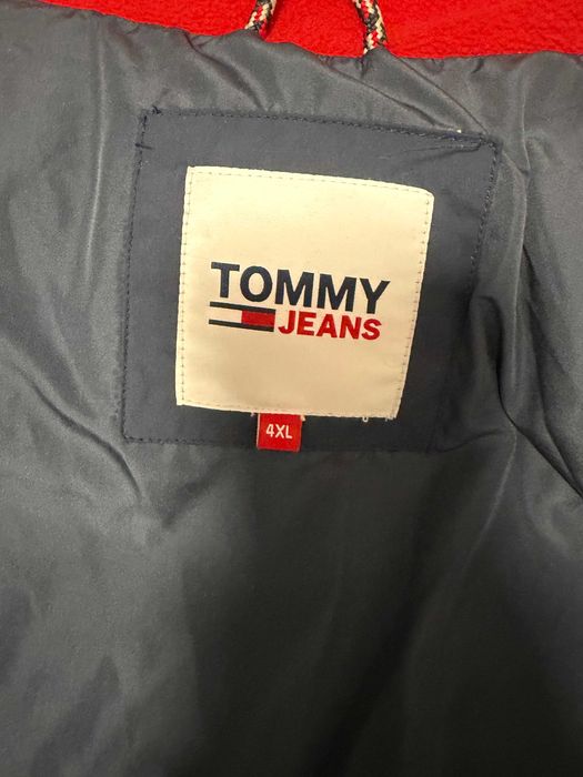 ''Tommy Jeans''оригинално мъжко пухено яке 4ХЛ размер