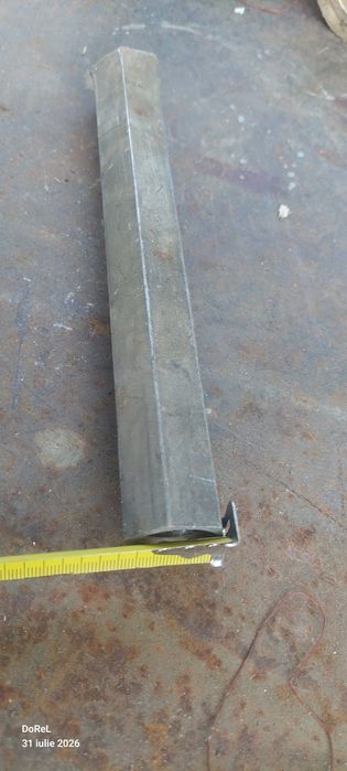 Bară inox alimentar grosime 50 mm lungime 300 mm