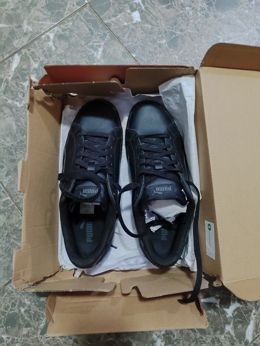 Кожаные кроссовки Puma