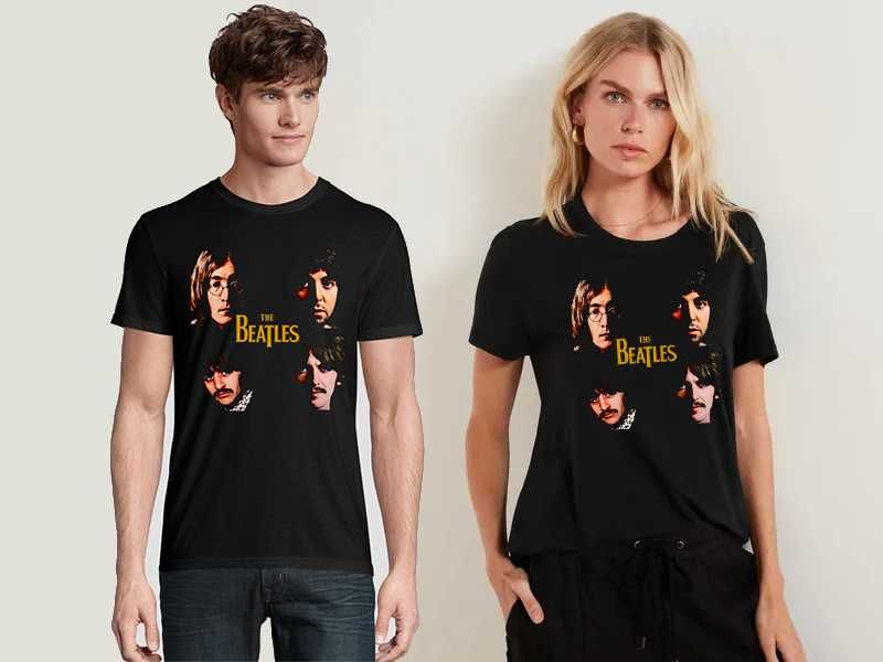 Тениски The Beatles 5 модела, всички размери