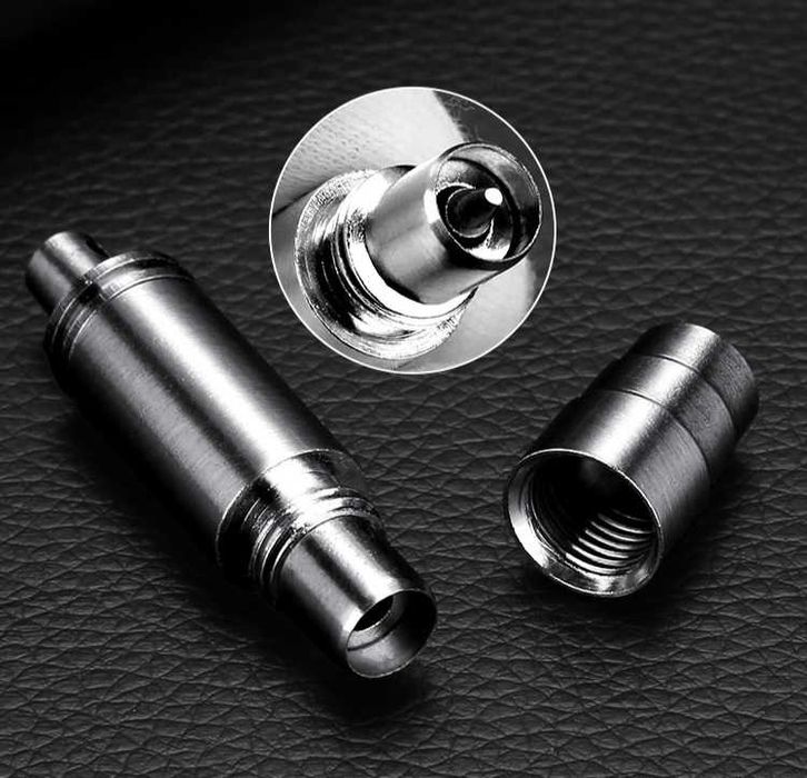 Кедров пепелник със стойка, ножица и пънчър за пури