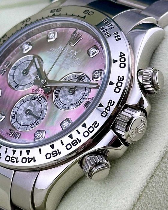 rolex daytona mother of Pearl