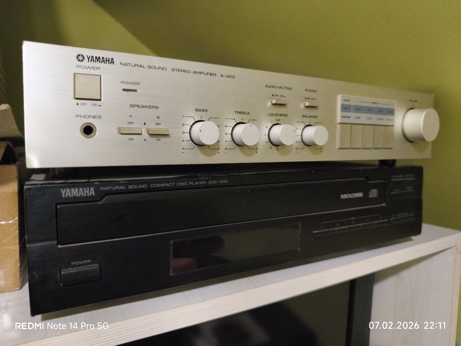 Yamaha A400 natural sound