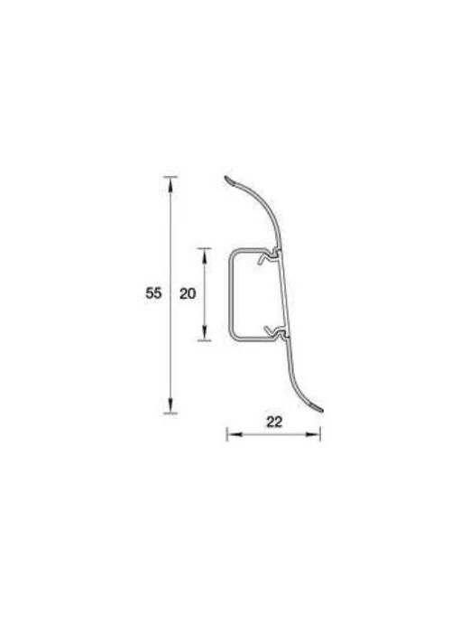 Продам напольный плинтус новый