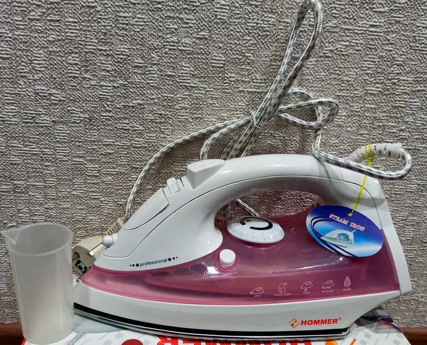 новый утюг HOMMER 1800W