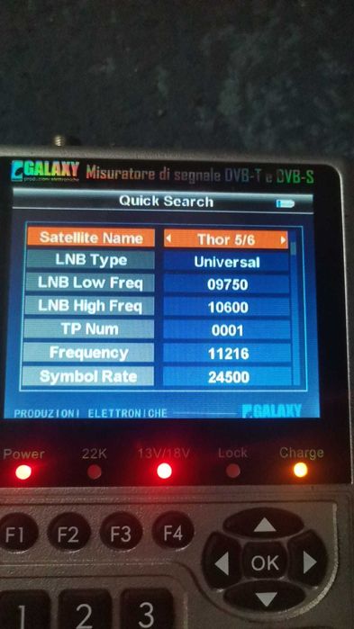 Galaxy aparat profesional portabil de semnal pentru televiziune