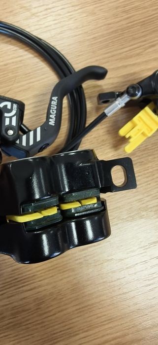 Комплект спирачки Magura MT 5 E Stop (L.850mm/1850mm) 4/2  бутални