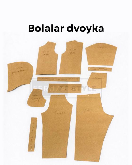Andazalar va tikuvchilik kurslari sotuvda