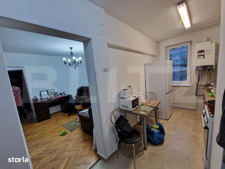 Apartament 2 camere, 43mp, etaj intermediar, zona Mercur