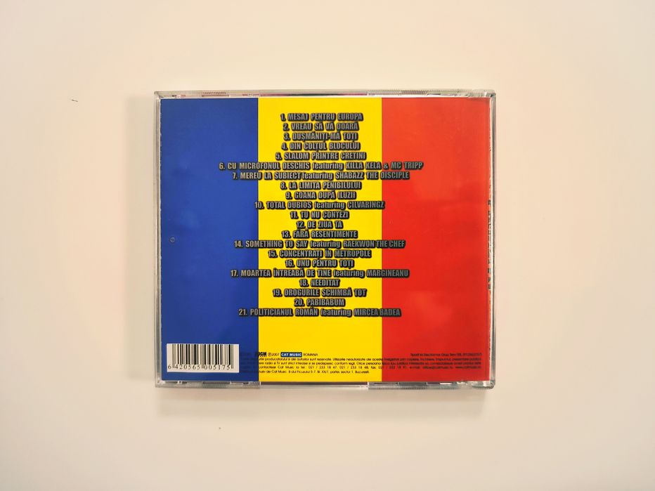 Parazitii - Slalom Printre Cretini //CD Audio Hip-Hop