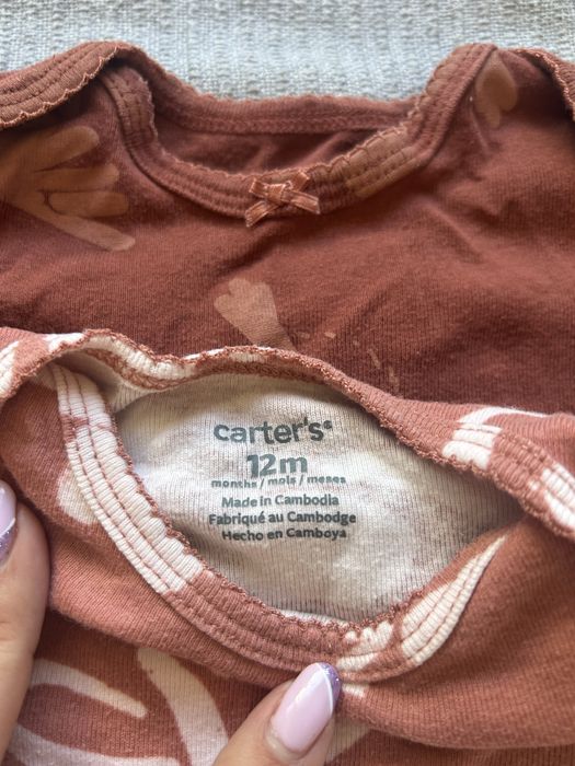 Бодита с къс ръкав Carters