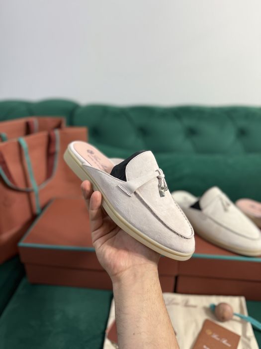 Mocasini Loro Piana piele naturala 100% Full Box colectie noua