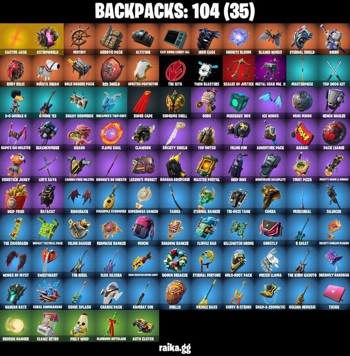 Аккаунты в фортнайт