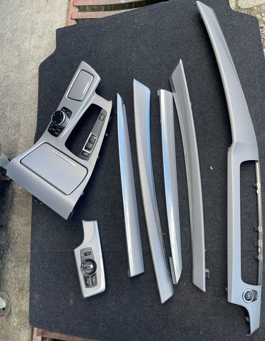 Trimuri Ornamente BMW F10 F11 Aluminiu Carbon