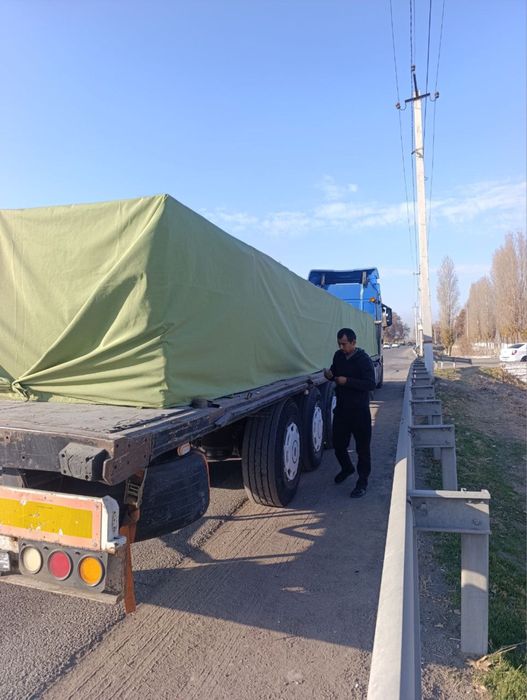 Тент для грузовых автомобилей из брезента