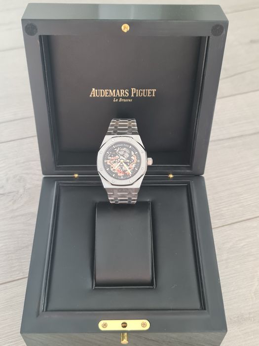 Ceas-AP-Royal-Oak-Skeleton-Automatic-Premium-Nou-Acte-Cutie