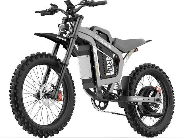 COSWHEEL R19 – 3000W Номинал / 6000W Пик, 120 Nm, 72V 40Ah
