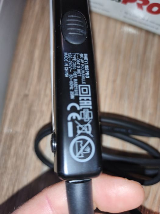Мини преса за коса Babyliss PRO Babycrimp BAB2151E.