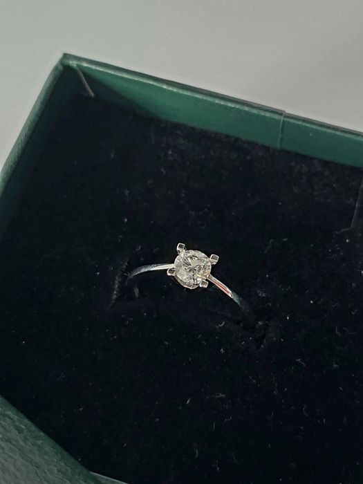 Inel de logodna din aur cu diamant 50 ct