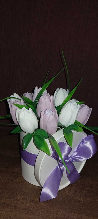 Gul.Gullar. Букет цветов из Мыла