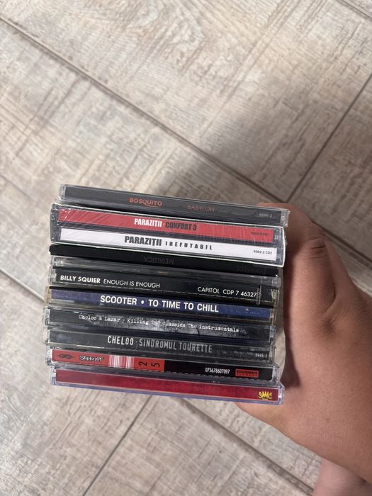 Lot/Bundle Hip-Hop,Rock Românesc Cheloo Bosqito BMC Metalica Slipknot etc