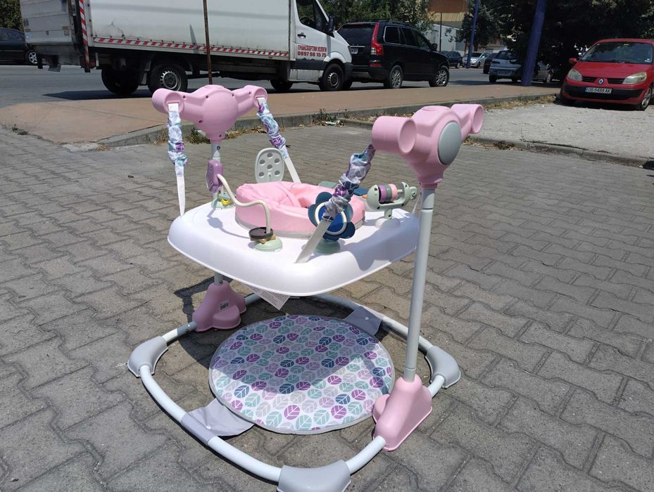 MONI Детско бънджи HOP розов