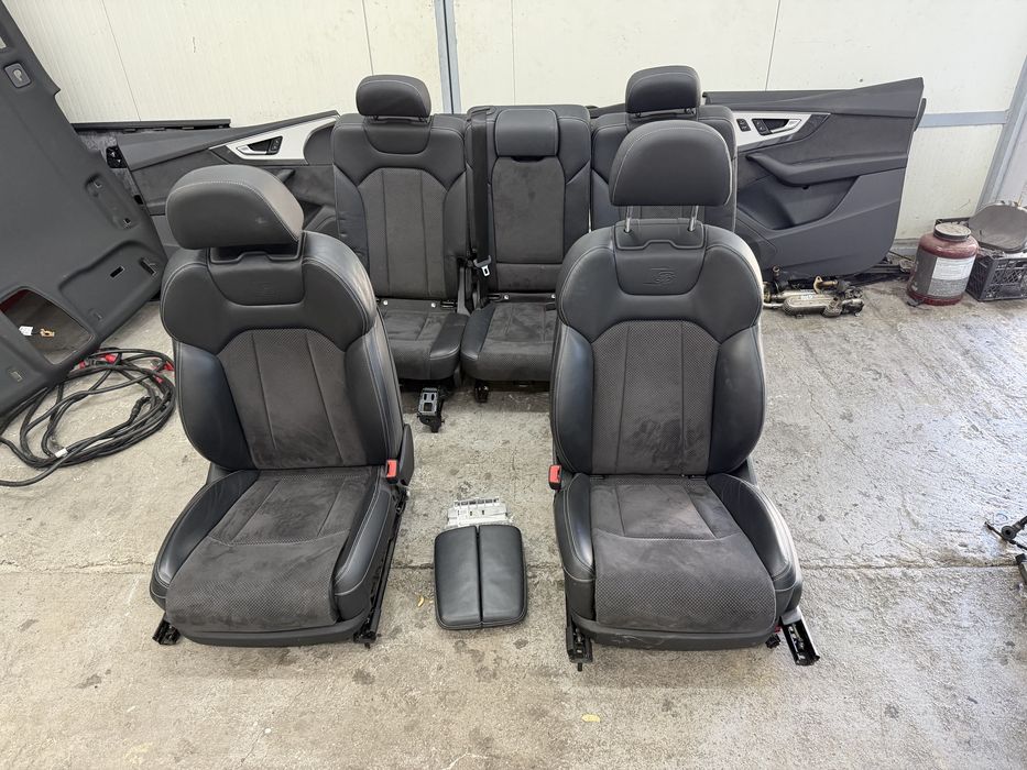 Кожен Sline салон за Audi Q7 4M 2016-2020г Ауди