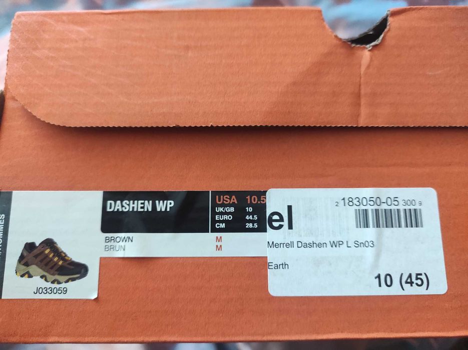 Vand pantofi drumetie Merrell Dashen WP barbati