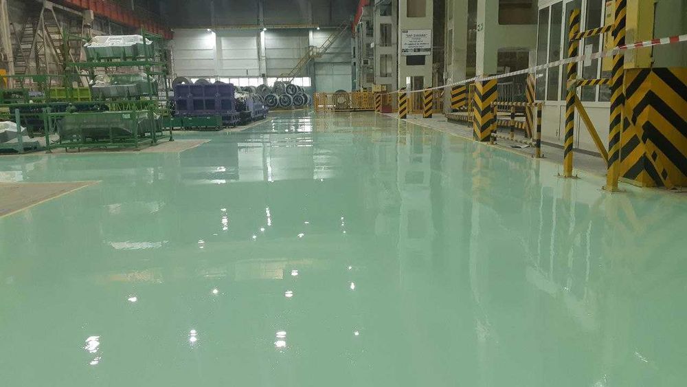 Эпоксидный  пол под ключ