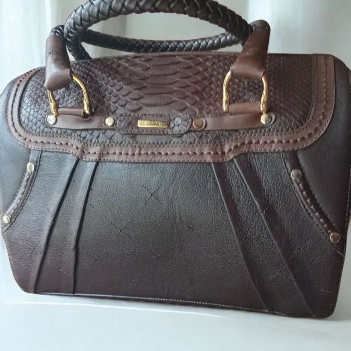 Уникална кожена чанта