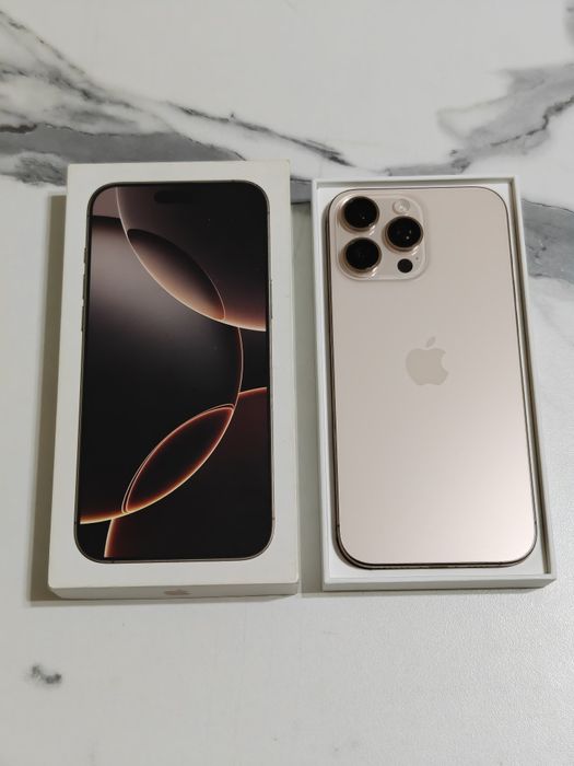 iPhone 16 Pro Max 256 gb ёмкость 100
