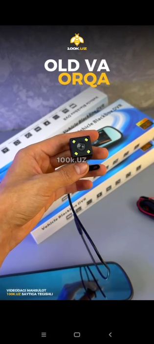 Avtomobil videoregistratori Oyna BlackBox DVR - Full HD, 2 ta kamera