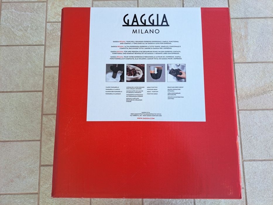 Espressor automat Gaggia Besana RI8180/01